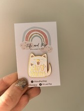 “Dog Mom” Pin Badge | Dog