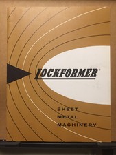 Vtg Lockformer Co Catalog Sheet Metal Machinery Snap Lock Tools Band Saw 1969