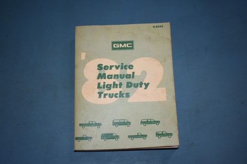 1982 gmc light duty pick - pick, up
