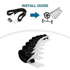 8 Pieces Pool Cover Straps