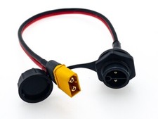 Stealth bomber charging port