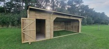 Horse Shelter And Tack Room