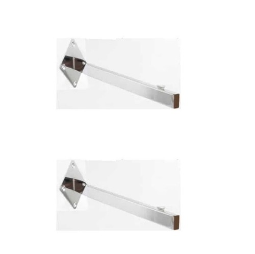 Clear tempered glass shelf - clear,