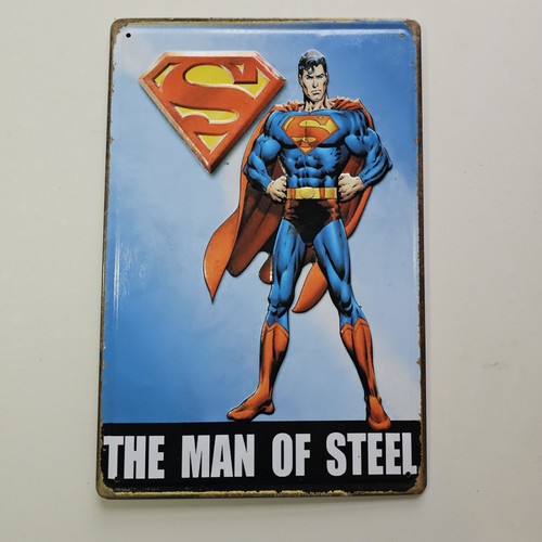 Man steel superhero - man,
