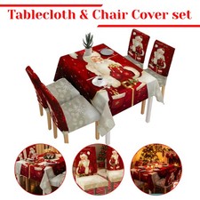 Christmas Table Cloth & 4