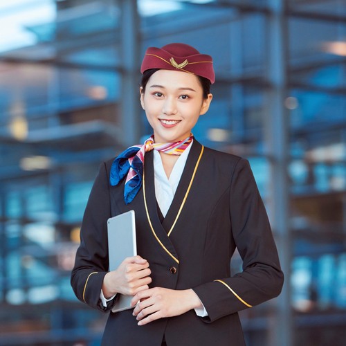 Women air stewardess - women,