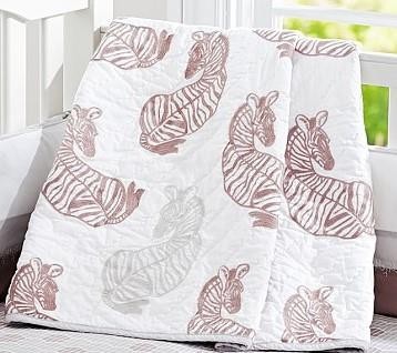 Pottery barn kids quilt zebra - pottery,