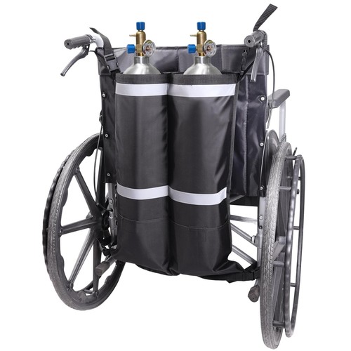 Dual oxygen tank holder - dual, for