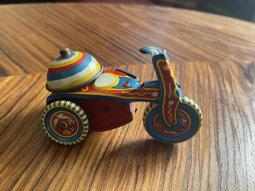 Tin plate bell - bell, tricycle