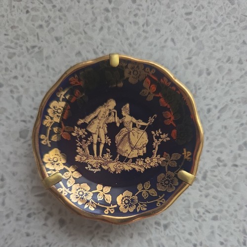 Limoges reine miniture gild - reine,