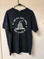 T Shirt BLACK WHITE Graphic