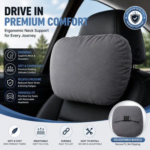Premium car seat - seat, neck
