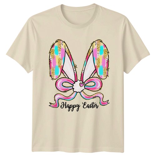 Happy easter womens shirt - womens, t-shirt