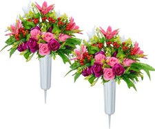 Artificial Cemetery Flowers