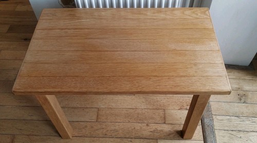 Solid oak coffee table stand - coffee,