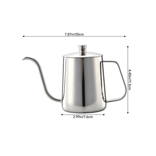 Stainless steel pour - stainless, pour-over