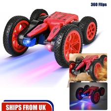 Remote Control Cars Double Sided RC Stunt Car with 360 Flips Toy Gifts