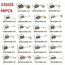 20/40/46/60pcs Electric Motor Carbon Brushes Replacement for Power Tool