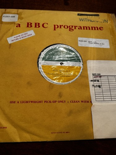 Music rare bbc - bbc, transcription