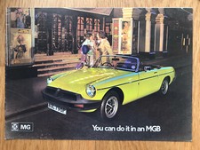 MG MGB Roadster Brochure 1974 - British Leyland Publication 3041/A
