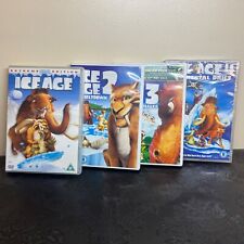 Ice Age 1-4 DVD Bundle Full Collection Childrens Kids Animated Films Movies