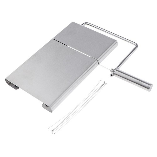 Stainless steel soap cutter - stainless,