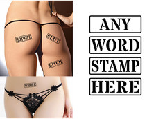 ANY WORD  STAMP Temporary