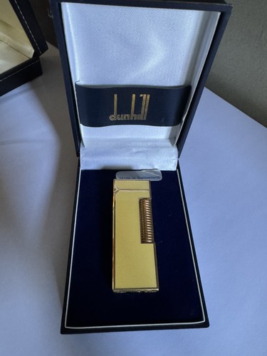Dunhill rollagas lighter 18ct - rollagas,