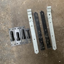 Large Metal Vintage Style Barn Door Farm Gate Hinges Mixed