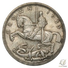 GEORGE V - 1935 Crown - from England
