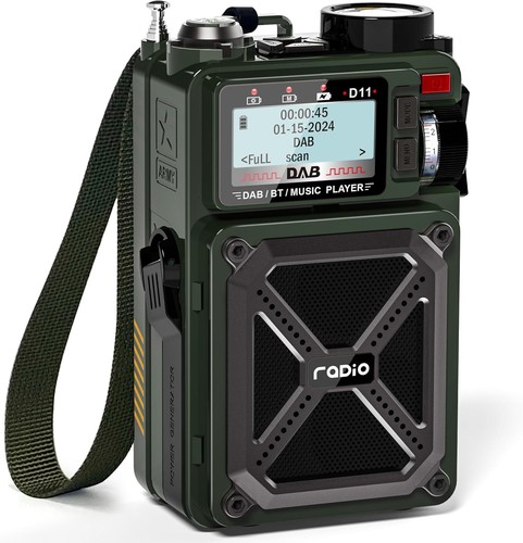Greadio portable dab fm - portable, /fm