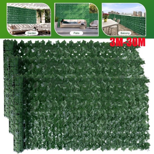 30m artificial hedge fake ivy - artificial,
