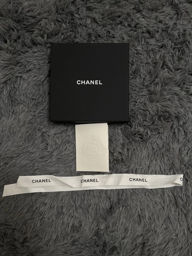Authentic chanel gift box with - chanel,