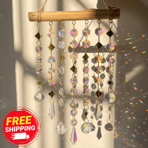 Crystal dreamcatcher wind - crystal,