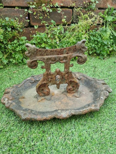 Antique cast iron boot - antique,