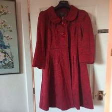 Beautiful Red Brocade Gothic