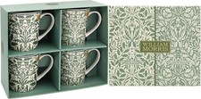 William Morris Acorn Mugs Set
