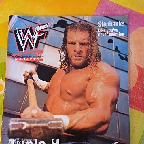Wwf magazine wrestling triple - wwf,