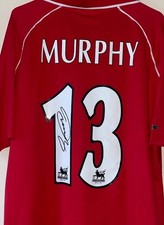 DANNY MURPHY SIGNED LIVERPOOL