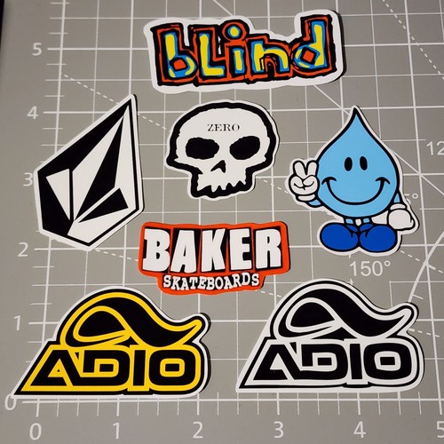 Adio blind vinyl stickers lot - blind,