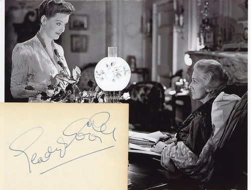 Gladys cooper signed - cooper-, index