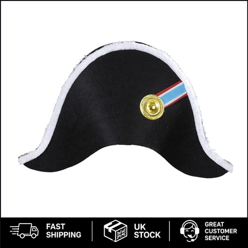 Luxurious napoleon tricorn hat - luxurious,
