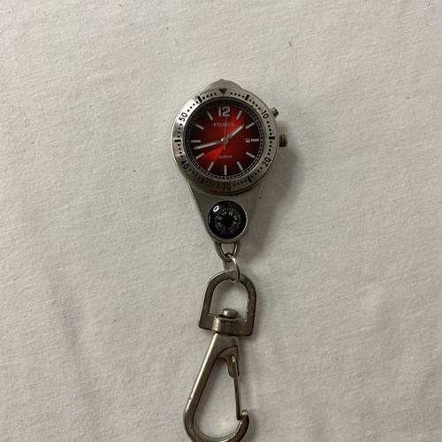 Fossil time all steel fob - steel,