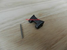 Black Top Shoulder links fits AR1400 AR1410 Armani Ceramic Men's Watch Strap