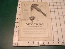 Original MECCANO 1918 -  4