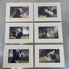 Set Of 6 Country Farm Animal