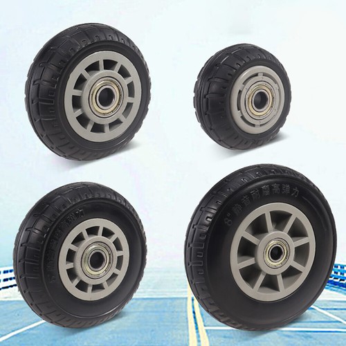 Solid rubber silent - solid, wheel