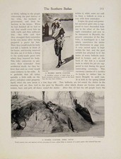 Original Old Vintage Print