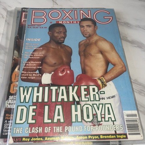 Boxing monthly magazine - boxing,