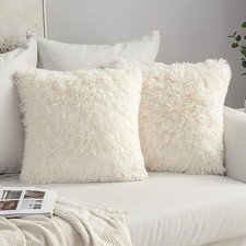 MIULEE Faux Fur Cushion Covers